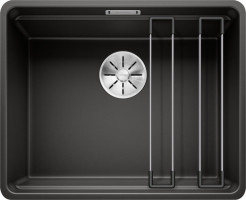 BLANCO 526349 Dřez Etagon 500-F InFino bez excentru Silgranit černá