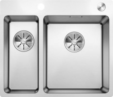 BLANCO 525247 Dřez Andano 340/180-IF/A InFino PushControl nerez hedvábná lesklá