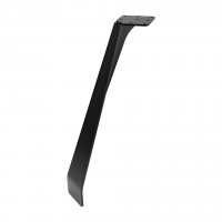 MILADESIGN zkosená designová stolová noha ET N42080 černá 420 mm