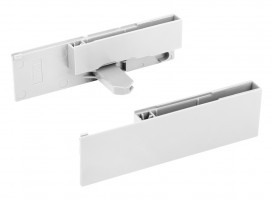 StrongMax 16/18 držáky skleněného čela, vnitřní zásuvka H121, bílá