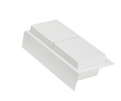 GOLLINUCCI Koupelnový organizér s příslušenstvím 270mm 122x242x69mm bílá