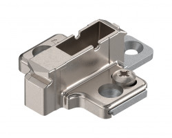 BLUM 175H9190 montážní podložka, křížová, eurošroub, 17,5mm, Zn