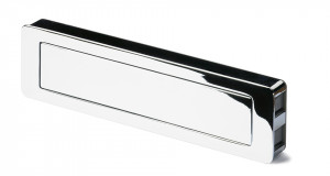 HETTICH 9086688 Úchytka TOUCH-IN hranatá 181/172 mm chrom lesklý