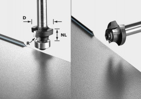 FESTOOL 499797 Zaoblovací fréza S8 HW R3 D22-KL OFK