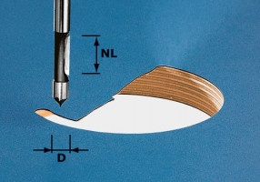 FESTOOL 491037 Vrtací fréza HW S8 D8/19