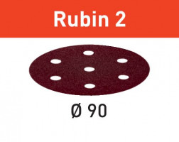 FESTOOL 499077 Brusné kotouče STF D90/6 P40 RU2/50 Rubin 2