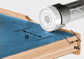 FESTOOL 490085 Lícovací fréza HW D22/8-OFK