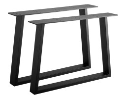 STRONG stolová podnož konkávní, 420x580, černá