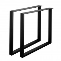 STRONG stolová podnož lineární, 710x780, černá