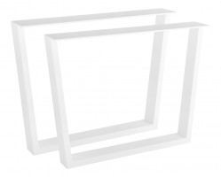 STRONG stolová podnož konvexní, 420x580, bílá