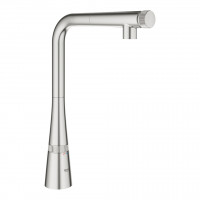 GROHE 30442DC0 Baterie SCALA SmartControl L-výp. s vytahovací sprchou supersteel