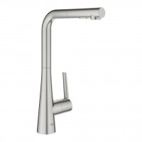 GROHE 30441DC0 Baterie SCALA L-výpusť s duální sprškou supersteel