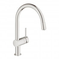 GROHE 30434DC0 Baterie VENTO C-výpusť s vytahovacím perlátorem supersteel