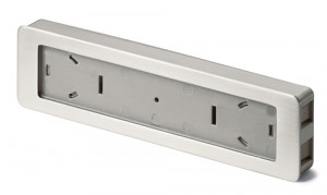 HETTICH 9086691 Úchytka Touch-In 172 imitace nerezi zápustná