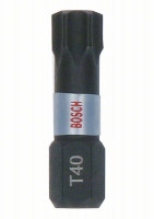 BOSCH 2607002808 Sada bitů Impact Control T40 25 mm, 25 ks