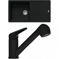 FRANKE Set G138MČ BFG 611 černá matná + FC 9547.901