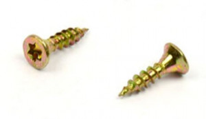 StrongFix Vrut TX 3,5x18mm zápustná hlava zinek žlutý