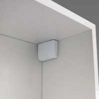 K-IF závěsné rektifikační kování nový typ ocel krytky plast sada bílá