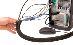 BACHMANN 930.907 kabelový organizér se suchým zipem 2m, 3,18cm