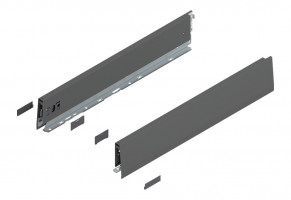 BLUM 470M3002S Merivobox, bočnice M 300mm, tmavě šedá OG