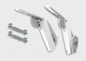 KES FREEspace výklop, forte H, bílá