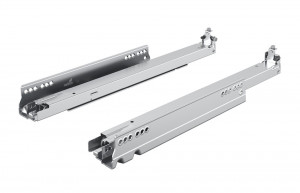 K-HETTICH Actro 5D skrytý celovýsuv, 520mm/40kg, sada pro 16mm, spojky, SiSy