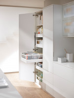 K-BLUM Antaro, zásuvka D 500mm/30kg, Blumotion/TOB, bílá, vnitřní