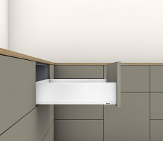 K-BLUM Merivobox, zásuvka K 350mm/40kg, bílá, Inserta