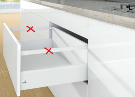 K-HETTICH ArciTech, čelní, bílý, 350/126/250, 40kg, SiSy