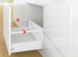 K-HETTICH ArciTech, čelní, bílý, 650/126/282, 60kg, SiSy