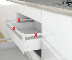 K-HETTICH ArciTech, vnitřní, bílý, 450/126/186, 60kg, SiSy