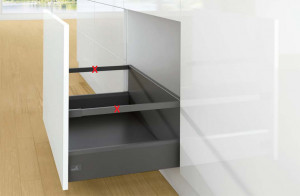 K-HETTICH ArciTech, čelní, antracit, 350/126/282, 40kg, SiSy