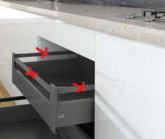 K-HETTICH ArciTech, vnitřní, antracit, 350/126/218, 40kg, SiSy