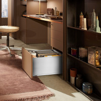 K-BLUM Legrabox, zásuvka F 550mm/70kg, Tip-on, bílá, vrut