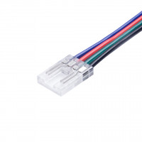 StrongLumio Rychlospojka LED pásek RGB COB 10mm - kabel 4-linka 150mm