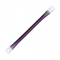 StrongLumio Rychlospojka LED pásek RGB COB 10mm - kabel 4-linka 150mm- LED pásek