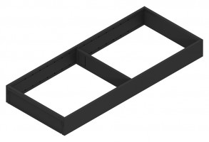 BLUM ZC7S500RS2 Ambia-line rámeček pro LBX/MVX, NL=500/Š=200 karbon černá CS-M