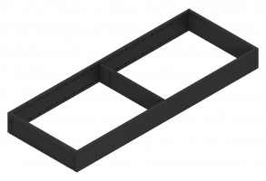 BLUM ZC7S550RS2 Ambia-line rámeček pro LBX/MVX, NL=550/Š=200 karbon černá CS-M