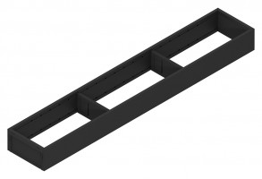 BLUM ZC7S600RS1 Ambia-line rámeček pro LBX/MVX, NL=600/Š=100 karbon černá CS-M