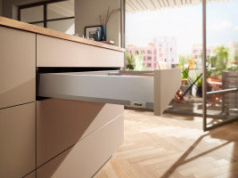 BLUM sada Merivobox, zásuvka M 450mm/70kg, světle šedá IG