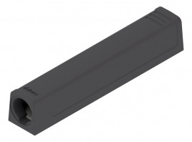 BLUM 956A1201 adaptér přímý pro Tip-on dlouhý 76mm, vrut, karbon černá CS