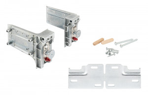 IF Libra H7 závěsné rektifikační kování spodní skříňky sada