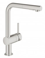 GROHE 30274DC0 Baterie MINTA L-výpusť supersteel