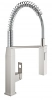 GROHE Baterie kuchyňská Eurocube sprcha pružinová supersteel 31395DC0