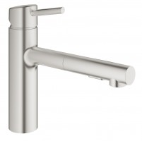 GROHE Baterie kuchyňská Concetto vytahovací sprcha supersteel 30273DC1