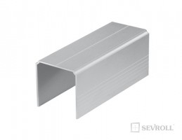 SEVROLL 01256 Single horní vedení 2,35m stříbrná