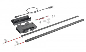 HETTICH 9326927 osvětlovací krycí profil pro AvanTech YOU 500mm antracit