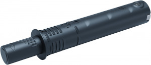 IF K-Push pístek, bezúchytkové otevírání, čočka, krátký, antracit