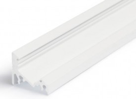 StrongLumio profil LED Corner 10 alu bílý 4000mm