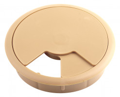 STRONG Průchodka plastová 80mm bříza/javor